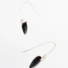 Pendientes de péndulo de piedra Pendientes de péndulo de piedra