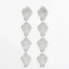 Pendientes largos de encaje Pendientes largos de encaje