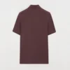 Polos de manga corta de lino y algodón Polos de manga corta de lino y algodón