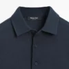 Polos de piqué texturados con mangas largas Polos de piqué texturados con mangas largas