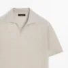 Polos de punto con cuello en V Polos de punto con cuello en V