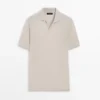 Polos de punto con cuello en V Polos de punto con cuello en V