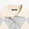 Polos de punto con diseño Argyle Polos de punto con diseño Argyle