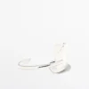 Pulsera ancha con textura Pulsera ancha con textura