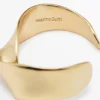 Pulsera ancha con textura Pulsera ancha con textura