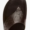 Sandalias con estampado animal en relieve Sandalias con estampado animal en relieve