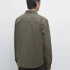 Sobrecamiseta de algodón con bolsillos Sobrecamiseta de algodón con bolsillos