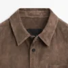 Sobrecamiseta de piel de ante Sobrecamiseta de piel de ante