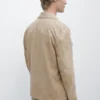 Sobrecamiseta de piel de ante