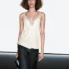 Top camisola con botones Top camisola con botones