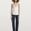 Top camisola con botones Top camisola con botones