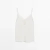 Top camisola con botones Top camisola con botones
