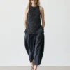 Top halter de punto moteado Top halter de punto moteado