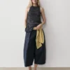 Top halter de punto moteado Top halter de punto moteado