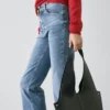 Vaqueros de corte skinny acampanado Vaqueros de corte skinny acampanado