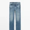 Vaqueros de corte skinny acampanado Vaqueros de corte skinny acampanado