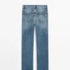 Vaqueros de corte skinny acampanado Vaqueros de corte skinny acampanado