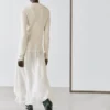 Vestido de punto con detalle a juego Vestido de punto con detalle a juego