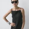 Vestido midi 100 % lino Vestido midi 100 % lino
