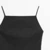 Vestido midi 100 % lino Vestido midi 100 % lino