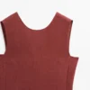 Vestido midi 100 % lino Vestido midi 100 % lino