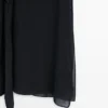 Vestido midi con detalle de volantes asimétricos Vestido midi con detalle de volantes asimétricos