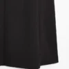 Vestido midi de lino con tirantes Vestido midi de lino con tirantes
