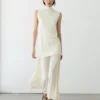 Vestido midi de punto a juego Vestido midi de punto a juego