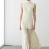 Vestido midi de punto a juego Vestido midi de punto a juego