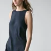 Vestido midi fluido Vestido midi fluido