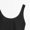 Vestido midi fluido con cuello redondo Vestido midi fluido con cuello redondo