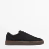 Zapatillas de nubuck con suela en contraste Zapatillas de nubuck con suela en contraste