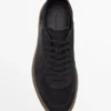 Zapatillas de nubuck con suela en contraste Zapatillas de nubuck con suela en contraste