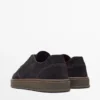 Zapatillas de nubuck con suela en contraste Zapatillas de nubuck con suela en contraste