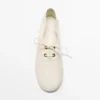 Zapatos de cordones de cuero suave Zapatos de cordones de cuero suave