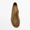Zapatos de cordones de cuero suave Zapatos de cordones de cuero suave