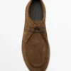 Zapatos de cuero con puntera moc y suela gruesa Zapatos de cuero con puntera moc y suela gruesa