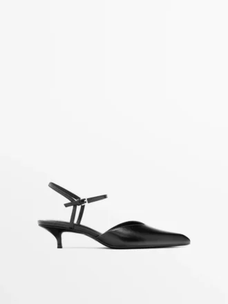 Zapatos de tacón alto con talón abierto