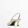 Zapatos de tacón alto con talón abierto Zapatos de tacón alto con talón abierto