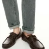 Zapatos náuticos de cuero Zapatos náuticos de cuero
